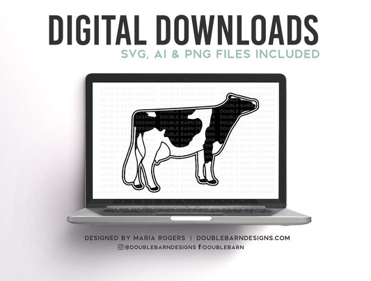 Dairy Cow Digital Download