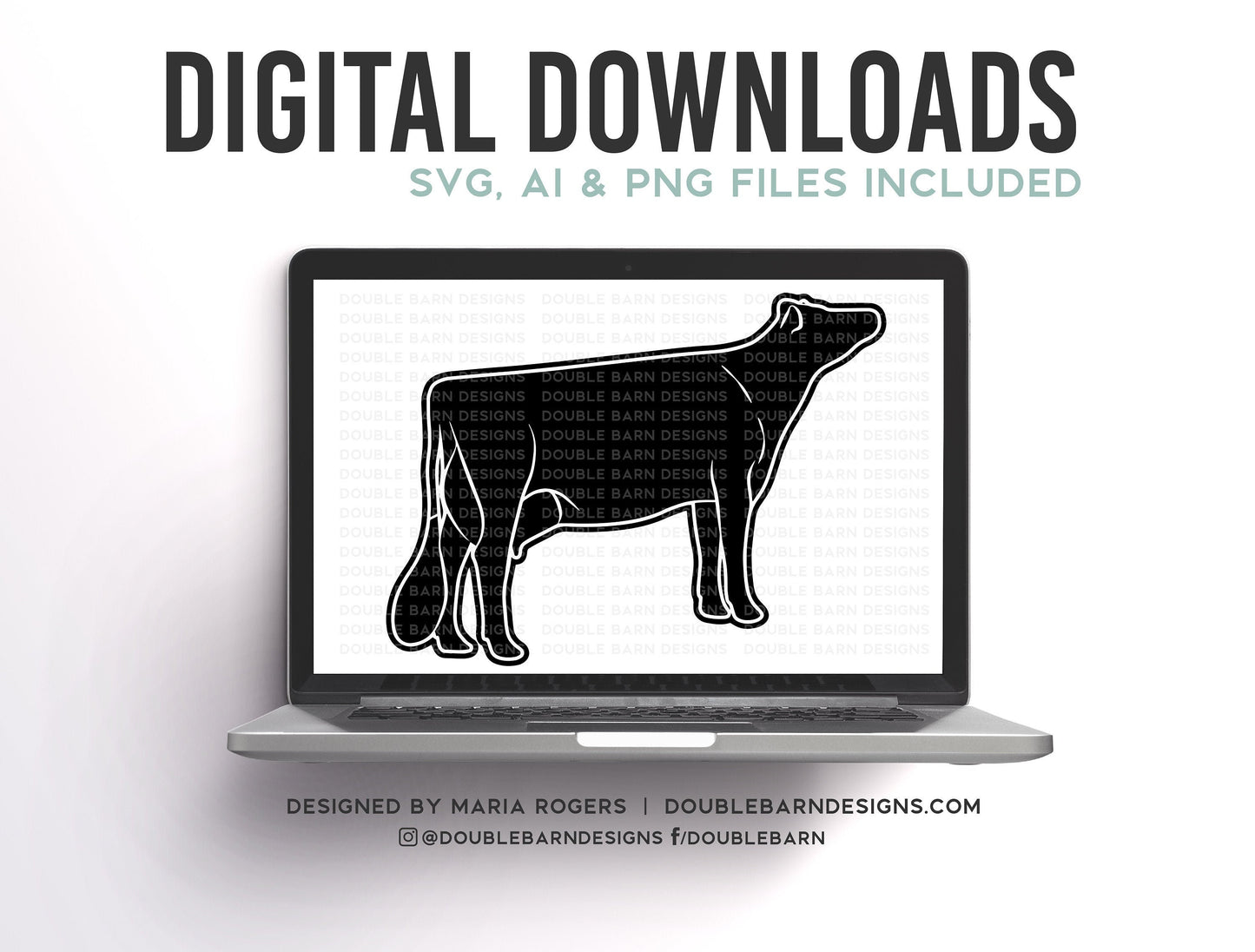 Jersey Cow Digital Download