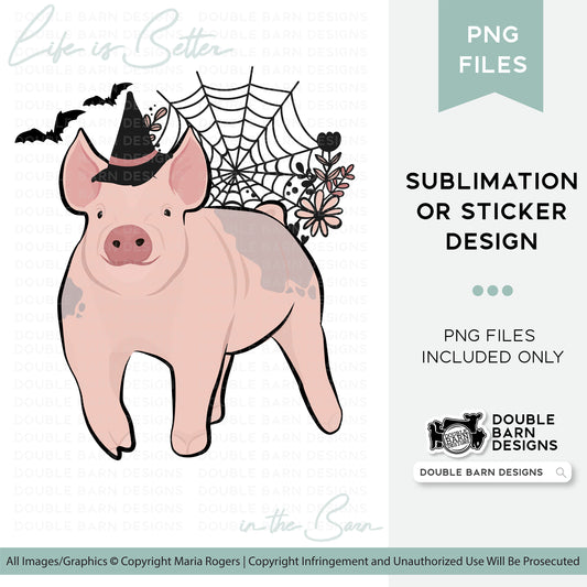 2023 Show Pig Witch - PNG Files Included | Commercial Use