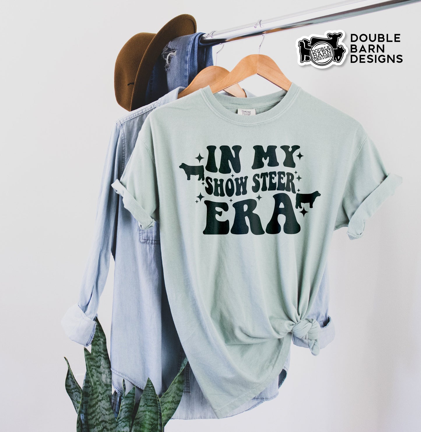 In my Show Steer Era Tee Shirt Vinyl Cut or Sublimation Design - PNG Files Included | Commercial Use