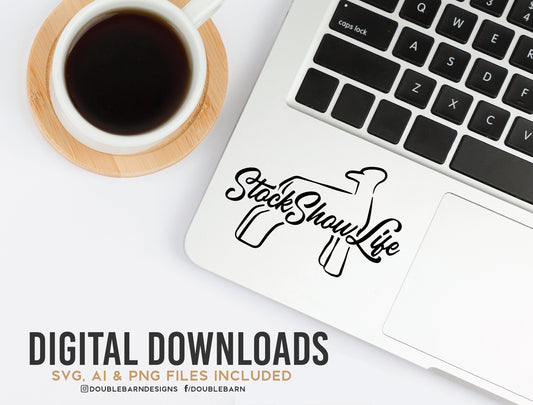 Stock Show Life Lamb | .SVG .PNG .AI | Digital Download